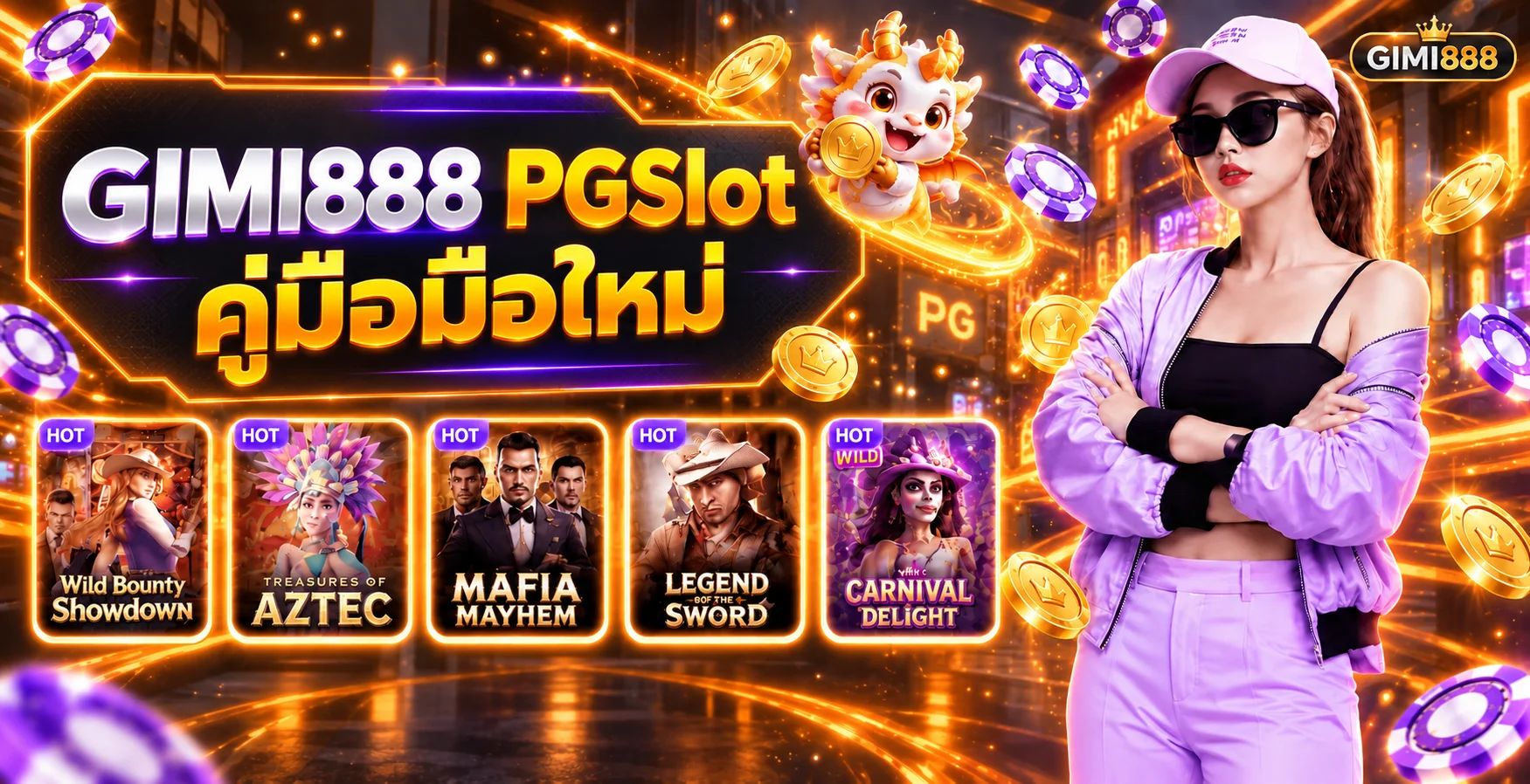 GIMI888 PGSlot เว็บตรง คู่มือมือใหม่วางงบ
